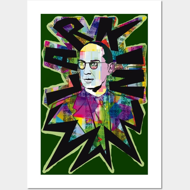 Philip Larkin Wall Art by Exile Kings 